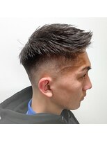 ルックグッドストア(LOOK GOOD STORE)&nbsp;ニュアンスサイドパート韓国センターパートフェードマッシュ14