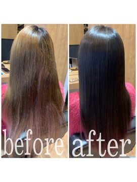 マナヘアー 倉敷(Mana Hair) 髪質改善 before after