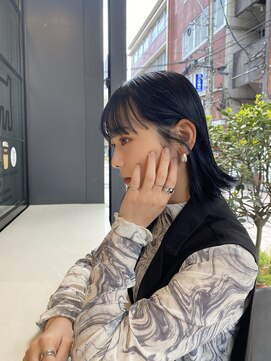 アンジュール(UNJOUR.) 外ハネモードスタイル　20代30代40代