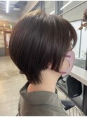 すっきり丸み大人ショート【安田汐里】