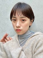 リュクスバトーバイトリコ 船橋南口店(Luxe BATEAU by tricot) 小顔マッシュショート耳掛けショート