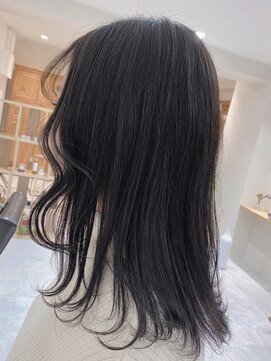 リーシュ(Re:sh) ブルーブラック/透明感