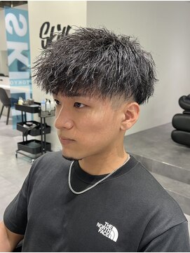 スキル 渋谷(SKILL) フェードカット/バリアート/刈り上げ/メンズショート/短髪