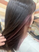 ココカラ(Kokokala) #髪質改善TOKIO  #デザインカラー　#イヤリングカラー　#ピンク
