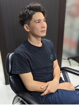 バーバーバー 都賀(BARBER-BAR)&nbsp;大人かきあげパーマ