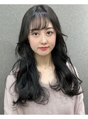 韓国風ブルーブラック