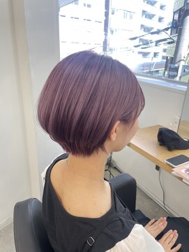 エイト 恵比寿店(EIGHT ebisu) 透明感ベージュラベンダーブラウンオリーブグレージュ