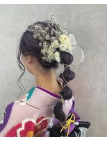 ヒュー(Huu) 成人式！！hair set
