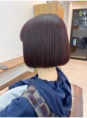 【白髪染め可】切りっぱなしショート ビフォアー＆アフター