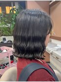 波巻きボブパーマ 纐纈