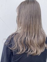 リトルガーデン(Little Garden)&nbsp;ベージュ×グラデーション☆ハイトーン抜け感ロング◇20代30代