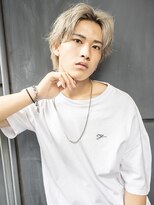 エイトメン 池袋東口店(EIGHT MEN)&nbsp;メンズ/センターパート/ブリーチ