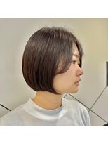 シシ 大宮(She 2.)&nbsp;大人丸みショートボブ/マッシュショート/前髪/ベージュカラー