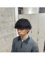 メルシー トータル ブランディング サロン(merci TOTAL BRANDING SALON)&nbsp;波巻きウルフ #横浜#メンズ