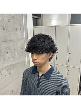 メルシー トータル ブランディング サロン(merci TOTAL BRANDING SALON) 波巻きウルフ #横浜#メンズ