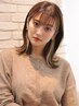 ☆韓国風☆イヤリングカラー+カット　￥13500