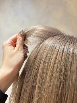 アオ(AO。) ミルクティーベージュ/ケアブリーチカラー/透明感ベージュ