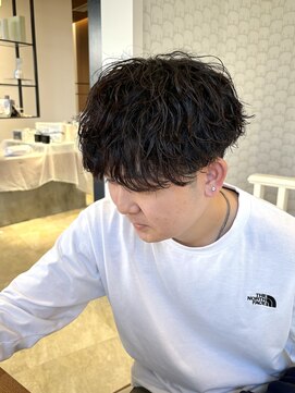 サラビューティーサイト 志免店(SARA Beauty Sight) 【Haru】メンズパーマ/波巻きスパイラル/マッシュ