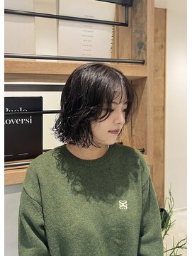 シアン 矢場町店(CYAN.) 巻くの苦手な方におすすめ！ゆるめボブパーマ！！