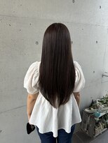 アチーブ ヘア デザイン(achieve hair design)&nbsp;ツヤ髪ストレートヘア髪質改善トリートメント黒髪ロング20代30代