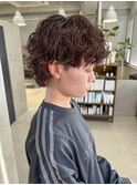 マッシュウルフ、ショートウルフ、ウルフパーマ、ショートパーマ