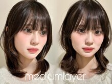 レイヤーカットで叶える★長さ問わず楽しめる韓国ヘア