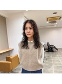 パーマ/スパイラル/ハードパーマ/簡単スタイリング