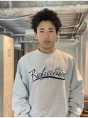 スパイキーショート×ピンパーマ×ニュアンスデザイン