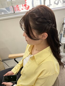 ミエルヘアーエスト 新宿店(mielhair est) ハーフアップヘアセット【新宿】
