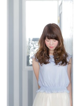 ピケ(pique) ふわふわシフォンカール