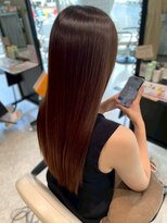 ヘアーアンドスパ フェリーチェ ミチ 野田屋町店(HAIR&SPA felice MICHI) 【feliceMICHI 豊田希美】髪質改善 艶髪 ナチュラルブラウン