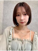 レイヤー/ネビージュ/韓国ヘア/イメチェン/縮毛矯正/中野/