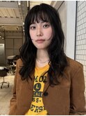 ロングニュアンスパーマ/小出/Nary六角/京都美容室