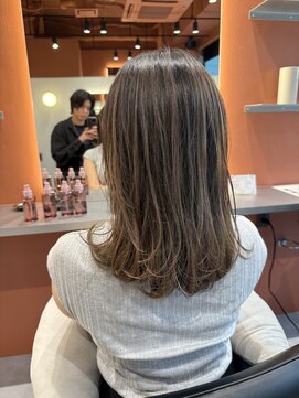 カルマ(KARMA) 地毛活かしミルクティーバレイヤージュ☆