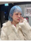 【栄矢場町】透明感たっぷりダブルカラー