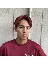 ヘアデザインサロン246&nbsp;＃ボルドーカラー#ブリーチ＃ダブルカラー＃メンズカット