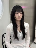 シアター 表参道青山(THEATER) 《RINON指名》ハッシュカット 韓国ハイレイヤー 顔周りカット