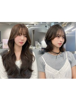 韓国へア・レイヤーカットが大人気＊スタイルイメージを丁寧かつ具体的に創り上げます♪朝のセットも楽に◎