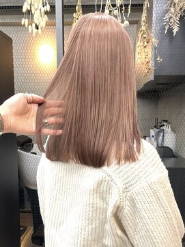 ギークス(GEEKS) 【GEEKS渋谷】艶ハイトーン/ヘーゼルブラウン/冬カラー/20代30代