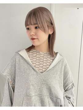 リンドトウキョウ(LINDO TOKYO) ミルクティーベージュ/ブリーチ/ハイトーン/ダブルカラー