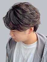 アノ(Ano.) 大分ニュアンスパーマセンターパートフェザーパーマ毛流れパーマ