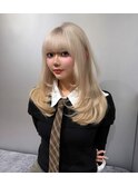 レイヤーカット×ワンカール