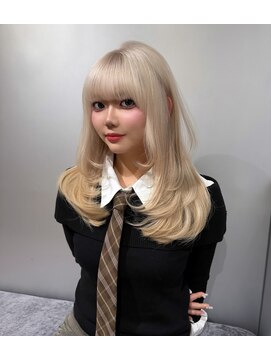 アルーシェ 新宿店(Alushe) レイヤーカット×ワンカール