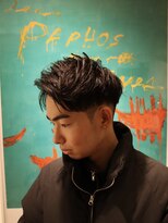 ザデイトウキョウ 表参道 青山(THE DAY TOKYO) MEN’S/サーフカール/刈り上げセンターパート/表参道駅/青山