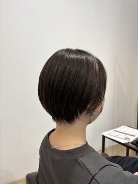 ノーム バイ アウラ(norm. by aura) ショートボブ透明感カラーオリーブグレージュベージュレイヤー