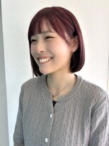 ルネシミズ(Rune shimizu)&nbsp;ボブ/カシスピンク