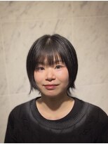 プラス アヴェダ(PLUS AVEDA)&nbsp;簡単・時短　小顔ショートグラデーション