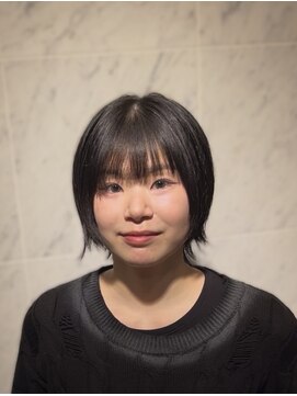 プラス アヴェダ(PLUS AVEDA) 簡単・時短 小顔ショートグラデーション