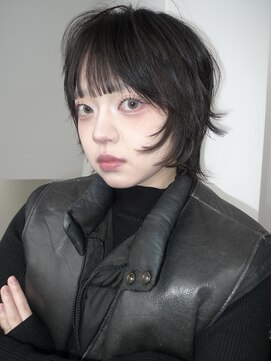 ベンジー 中目黒店(benji) 動きが出るショートレイヤー　ウルフカット