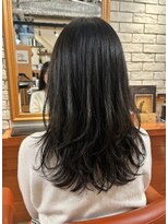 ヘアメイク フレンシア(hair make flencia) 毛先のハネと動きを楽しむ軽やかなレイヤー【210スタイル】